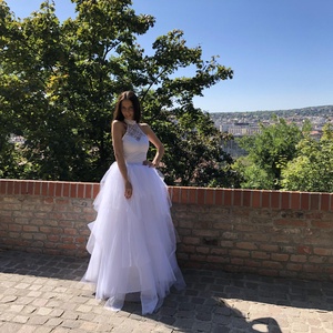 Tüllszoknya - esküvő - ruha - menyasszonyi ruha - Meska.hu