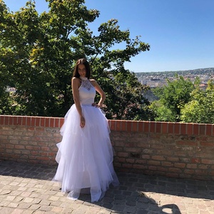 Tüllszoknya - esküvő - ruha - menyasszonyi ruha - Meska.hu