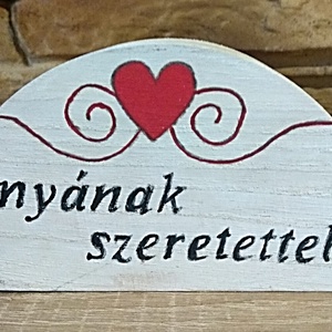 Szalvéta tartó anyák napja alkalmából  - otthon & életmód - konyhafelszerelés, tálalás - tálalás - szalvétatartó, szalvétagyűrű - Meska.hu