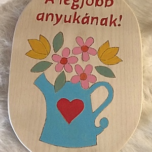 Anya köszöntő tábla - esküvő - emlék & ajándék - szülőköszöntő ajándék - Meska.hu