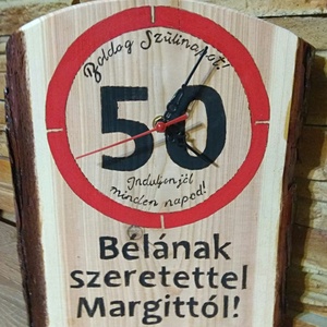 Szülinapi falióra rendelhető  - otthon & életmód - dekoráció - fali és függő dekoráció - falióra & óra - Meska.hu