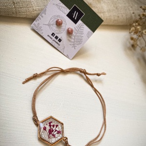 Pipacsos szett - Zsinórkarkötő, fülbevaló, könyvjelző - ékszer - ékszerszett - Meska.hu