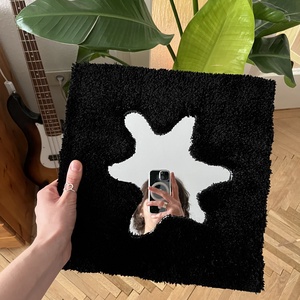 Fekete tükör , Otthon & Életmód, Dekoráció, Tükör, , MESKA