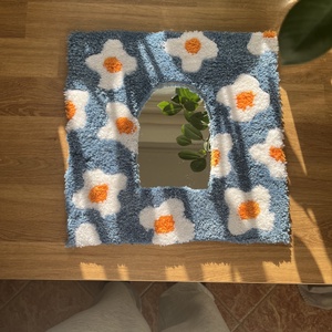 Virágos tükör , Otthon & Életmód, Dekoráció, Tükör, , MESKA