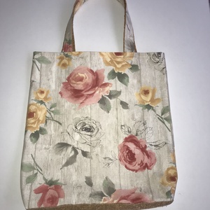 Virágmintás Bevásárló táska - Meska.hu