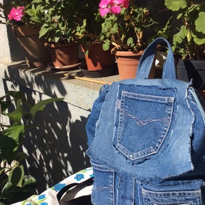 Farmer hátizsák újrahasznosított anyagból - táska & tok - hátizsák - hátizsák - Meska.hu