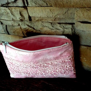 Halványrózsaszin neszesszer - táska & tok - neszesszer - Meska.hu