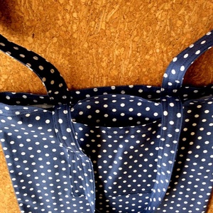 Pöttyös,  farmer bevásárlószatyor  - táska & tok - bevásárlás & shopper táska - shopper, textiltáska, szatyor - Meska.hu