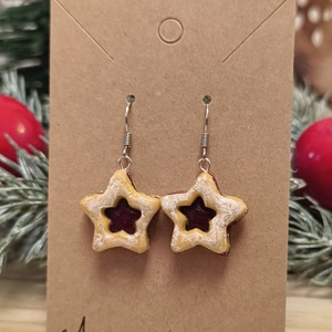 Linzer, ünnepi ékszer süthetőgyurmából - Meska.hu