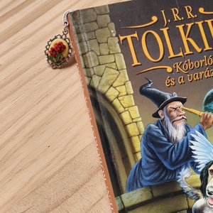 Pipacsos kézműves könyvjelző - könyv & zene - könyvjelző - Meska.hu