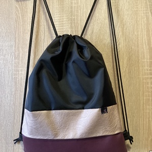 Vízálló táska(gym bag, zsinóros hátizsák) - Meska.hu