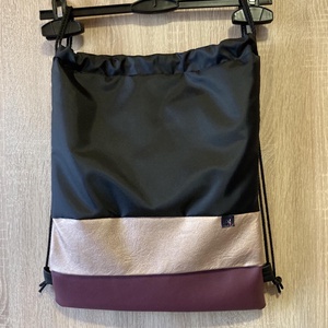 Vízálló táska(gym bag, zsinóros hátizsák) - táska & tok - hátizsák - tornazsák, gymbag - Meska.hu
