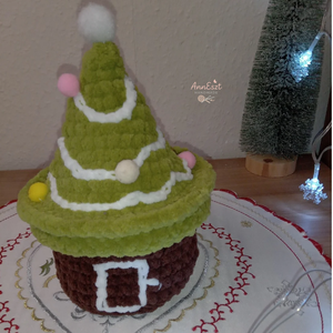 Karácsonyi horgolt játék  - játék & sport - plüssállat & játékfigura - más figura - Meska.hu