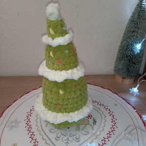 Karácsonyi horgolt játék  - játék & sport - plüssállat & játékfigura - más figura - Meska.hu