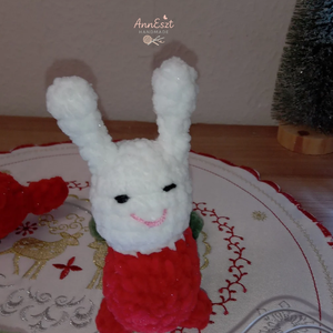 Fejlesztő horgolt Kukacka  - baba - mama - baba játékok - waldorf játékok - Meska.hu