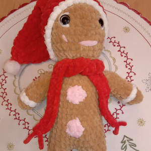 Mézi horgolt baba  - játék & sport - baba & babaház - öltöztethető baba - Meska.hu