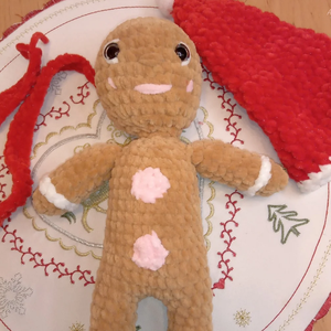 Mézi horgolt baba  - játék & sport - baba & babaház - öltöztethető baba - Meska.hu