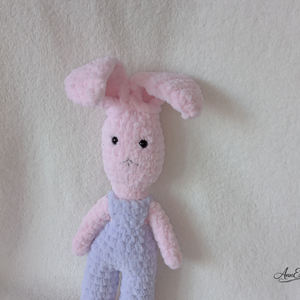 Lara pihe puha nyuszi - baba - mama - baba játékok - szundikendő, alvóka - Meska.hu