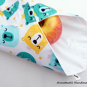Wrap bag - vízhatlan szalvéta király macik -  - Meska.hu