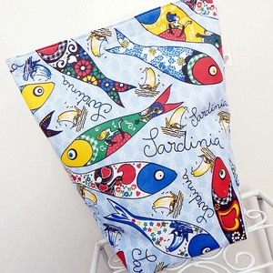 Lunch bag -  Sardinia uzsonnás  zsák  -  - Meska.hu