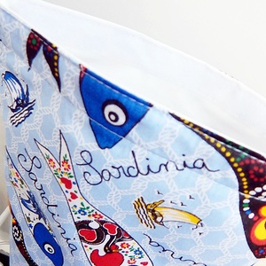 Lunch bag -  Sardinia uzsonnás  zsák  -  - Meska.hu