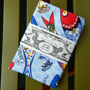 Wrap bag - vízhatlan szalvéta Sardinia - táska & tok - uzsonna- & ebéd tartó - szendvics csomagoló - Meska.hu