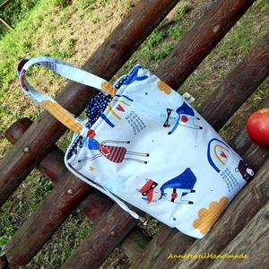 Szuperhős állatok Kids Bag - táska & tok - uzsonna- & ebéd tartó - ebéd tasak, doboz - Meska.hu