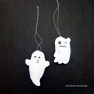Halloween dekoráció, pici szellemek - otthon & életmód - dekoráció - halloween - halloweeni figurák - Meska.hu