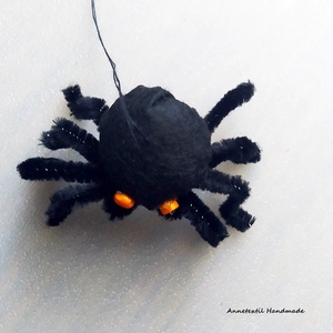 Pókok - Halloween dekoráció - otthon & életmód - dekoráció - halloween - halloweeni figurák - Meska.hu