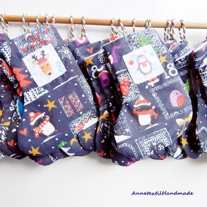 Adventi naptár bélelt csizma szett Calendar 2. - karácsony - adventi díszek - adventi naptár - Meska.hu