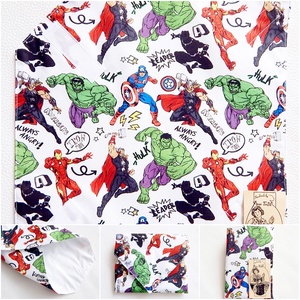 Újraszalvéta fehér alapon Marvel mintás, prémium, vízhatlan csomagoló, Otthon & Életmód, Konyhafelszerelés, tálalás, Konyhai textil, Szalvéta, Varrás, Patchwork, foltvarrás, MESKA