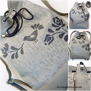 Kalocsai madaras többfunkciós hátizsák - táska & tok - hátizsák - hátizsák - Meska.hu