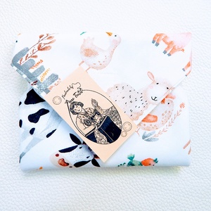 Újraszalvéta farm mintás csomagoló - Meska.hu