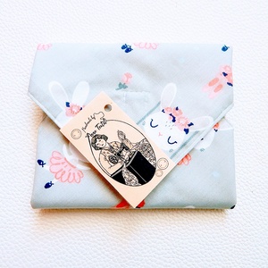 Újraszalvéta balerina nyuszis mintás vízhatlan csomagoló, Táska & Tok, Uzsonna- & Ebéd tartó, Szendvics csomagoló, Varrás, Patchwork, foltvarrás, MESKA