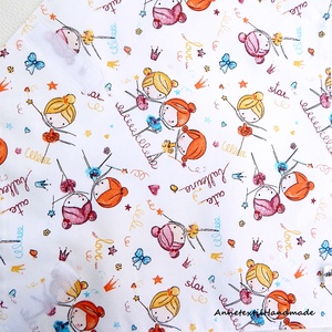 Újraszalvéta príma balerinák környezettudatos vízhatlan csomagoló - annetextil - Meska.hu
