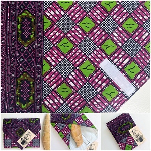 Újraszalvéta afrikai vaxolt  prémium pamutvászon, vízhatlan csomagoló lila patchwork mintás - táska & tok - uzsonna- & ebéd tartó - szendvics csomagoló - Meska.hu