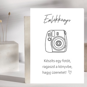 Esküvői emlékkönyv, fotósarok tábla, Esküvő, Dekoráció, Tábla & Jelzés, Fotó, grafika, rajz, illusztráció, MESKA