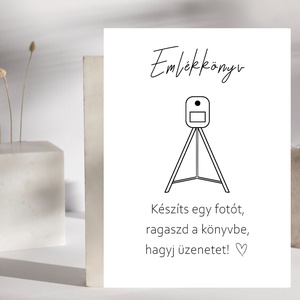 Esküvői emlékkönyv, fotósarok tábla - esküvő - dekoráció - tábla & jelzés - Meska.hu