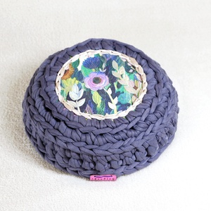 Horgolt tál és kosár szett - otthon & életmód - tárolás & rendszerezés - tárolókosár - Meska.hu