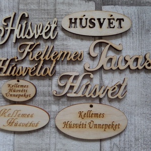 Húsvéti,tavaszi nyuszi mintás ajtódísz,üdvözlőtábla,kopogtató - otthon & életmód - dekoráció - ajtó- és ablak dekoráció - ajtódísz & kopogtató - Meska.hu