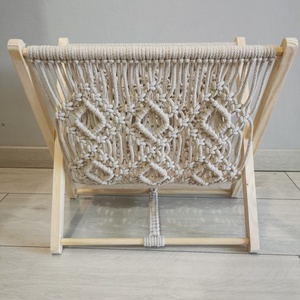 Makramé újságtartó - otthon & életmód - tárolás & rendszerezés - újságtartó - Meska.hu