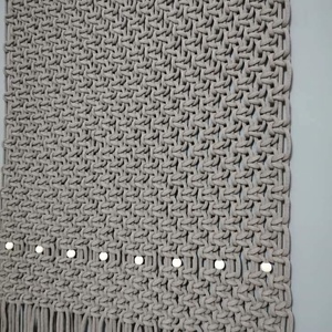 Makramé falvédő, falidísz extra vastag fonalból - otthon & életmód - dekoráció - Meska.hu