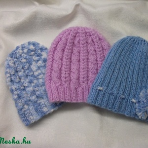 Kötött sapka. Bébi sapka 4-6 hónapos babáknak, kapucni alá - ruha & divat - babaruha & gyerekruha - babasapka - Meska.hu