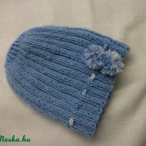 Kötött sapka. Bébi sapka 4-6 hónapos babáknak, kapucni alá - ruha & divat - babaruha & gyerekruha - babasapka - Meska.hu