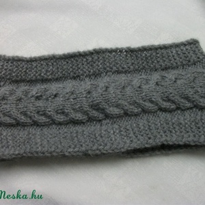 Férfi női sapka helyett: kötött fejpánt, fülmelegítő, felnőtt méret -  - Meska.hu