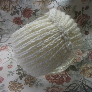 Széles, meleg kötött fejpánt turbán fazonnal, sapka helyett - ruha & divat - sál, sapka, kendő - fejpánt - Meska.hu