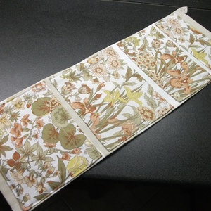 Zöld, csíkos zsebes tároló 107x29cm - otthon & életmód - tárolás & rendszerezés - fali tároló - Meska.hu