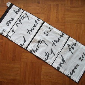 Zsebes tároló pamutvászonból - otthon & életmód - tárolás & rendszerezés - fali tároló - Meska.hu