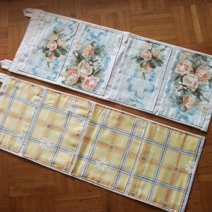 Zsebes tároló pamutvászonból - otthon & életmód - tárolás & rendszerezés - fali tároló - Meska.hu