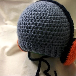Fülhallgatós meleg horgolt sapka kicsiknek is - ruha & divat - sál, sapka, kendő - sapka - Meska.hu